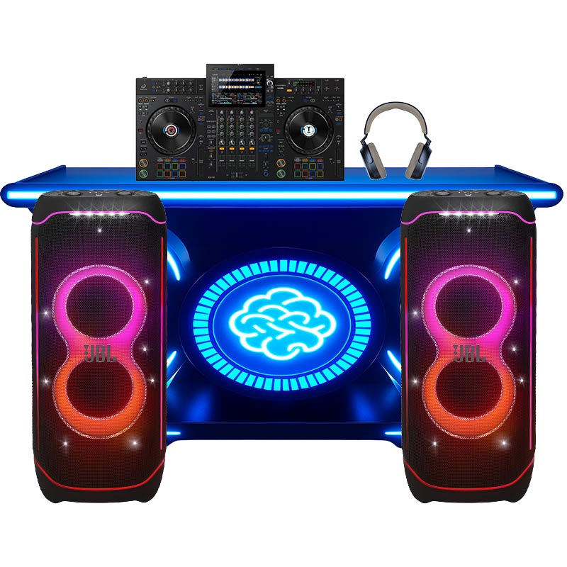 Dàn âm thanh DJ AlphaTheta, JBL, Sennheiser DHD347 (XDJ-AZ, PartyBox Ultimate, Momentum 4 Wireless)