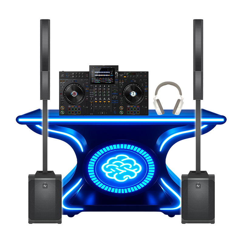 Dàn âm thanh DJ AlphaTheta, Electro voice, Sennheiser DHD349 (XDJ-AZ, Evolve 50M, Momentum 4 Wireless)