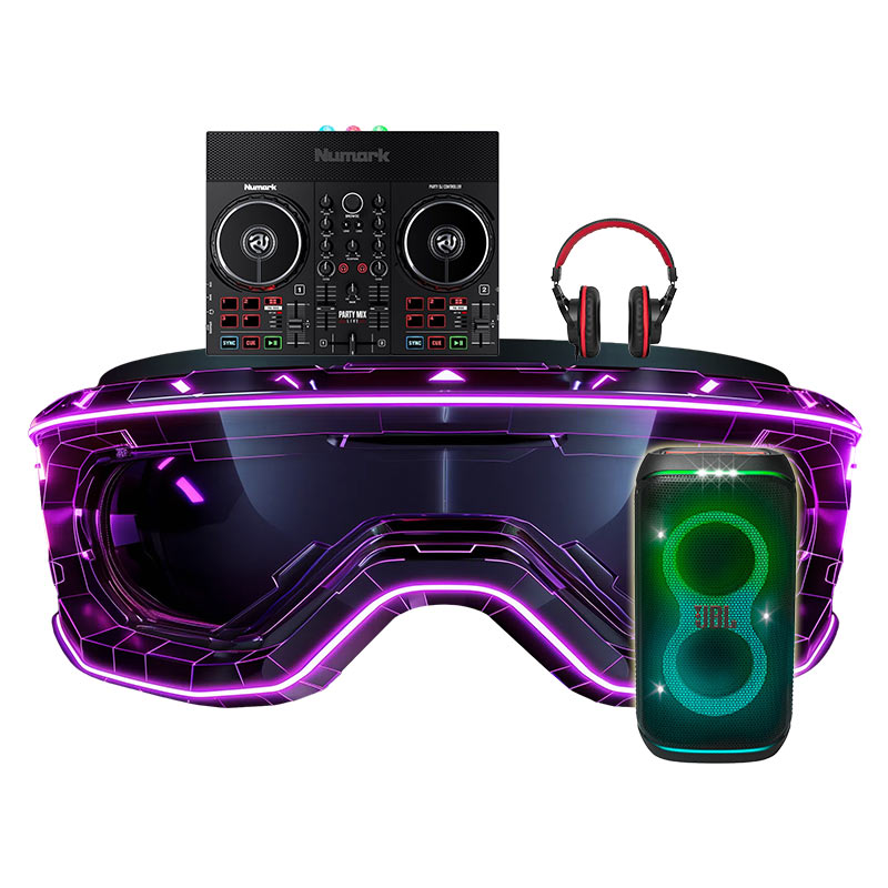 Dàn âm thanh DJ Numark, JBL DHD48 (Numark Party Mix Live, JBL PartyBox Club 120, HF175)