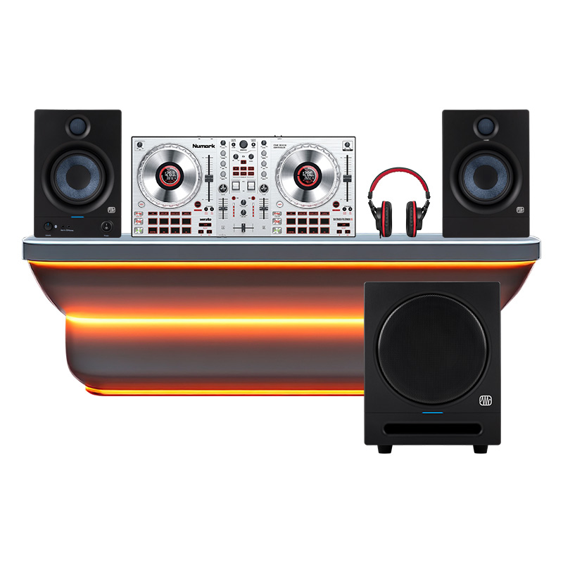 Dàn âm thanh DJ Numark, PreSonus DHD75 (Mixtrack Platinum FX, Eris 5BT, HF175, Eris Sub 8BT)