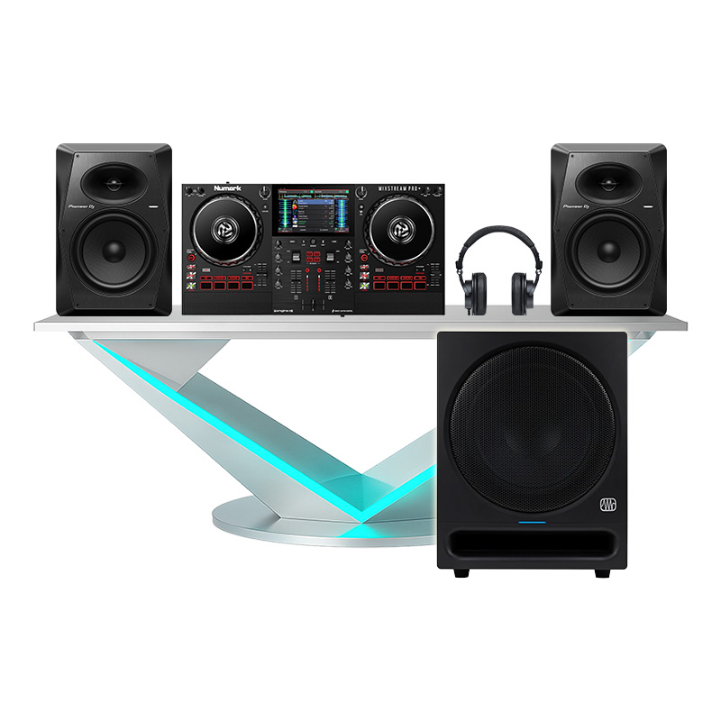 Dàn âm thanh DJ Numark, Pioneer, PreSonus DHD95 (Mixstream Pro +, VM-80, Eris Pro Sub 10, HD9)