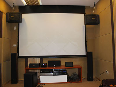 Tư vấn, Thiết Kế, lắp đặt phòng phim A Hiển Phố Tân Mai - Hà Nội