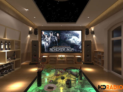 Thiết kế phòng giải trí đa năng khu Đô Thị Việt Hưng