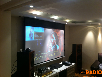 Lắp đặt phòng chiếu phim A Sơn Thái Bình