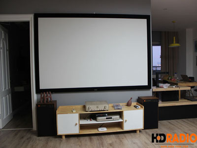 Lắp đặt phòng phim gia đình A Vũ Láng Hạ