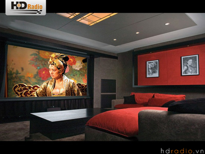 Phòng chiếu phim gia đình độc đáo