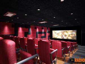 Thiết kế phòng chiếu phim 3D kinh Doanh