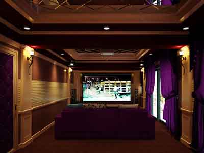 Thiết kế phòng chiếu phim tại Hải Phòng