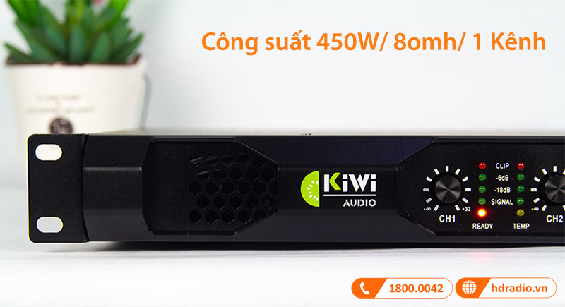 Công suất 450W/ 8omh/ 1 Kênh
