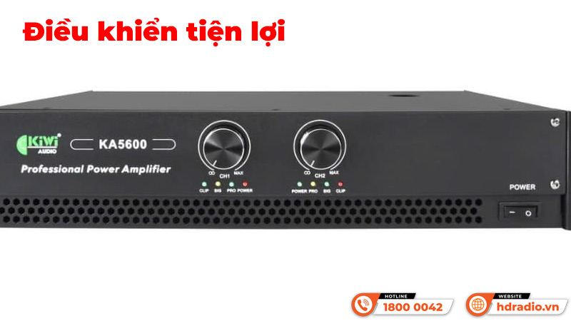 Điều khiển Đẩy công suất Kiwi KA5600