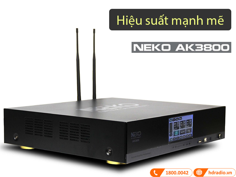 Cục đẩy liền vang micro Neko AK3800