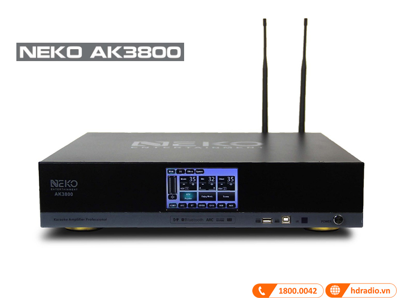 Cục đẩy liền vang micro Neko AK3800