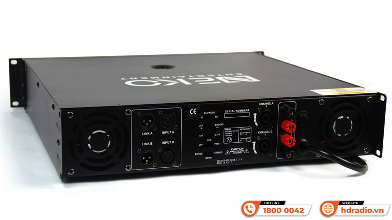 Kết nối Cục đẩy công suất Neko AK2900 Kết nối Cục đẩy công suất Neko AK2900