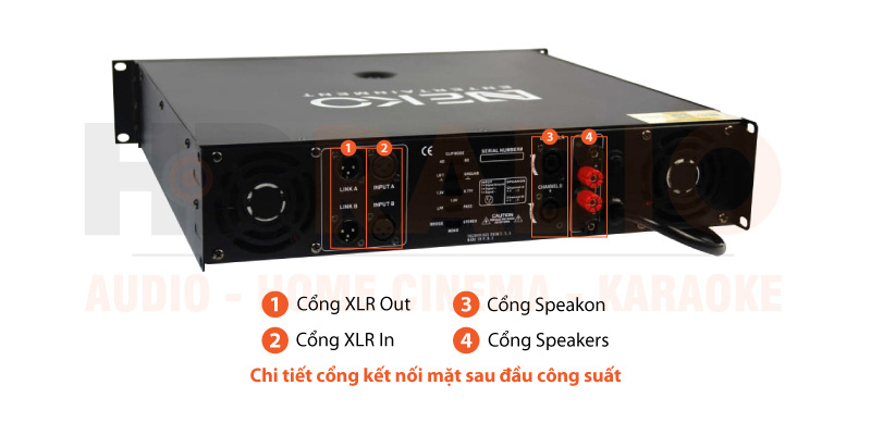 Cục đẩy công suất Neko AK2900 Cục đẩy công suất Neko AK2900