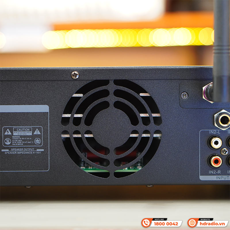 Cục Đẩy Liền Vang Neko AK3800 Pro, 700W x 2 Kênh, Màn Hình Cảm Ứng, Bluetooth-9