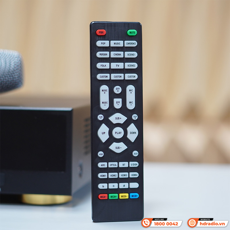 Đẩy liền vang mic Neko AK3900 Pro, 700W x 2 Kênh, Màn Hình Cảm Ứng, Bluetooth-13