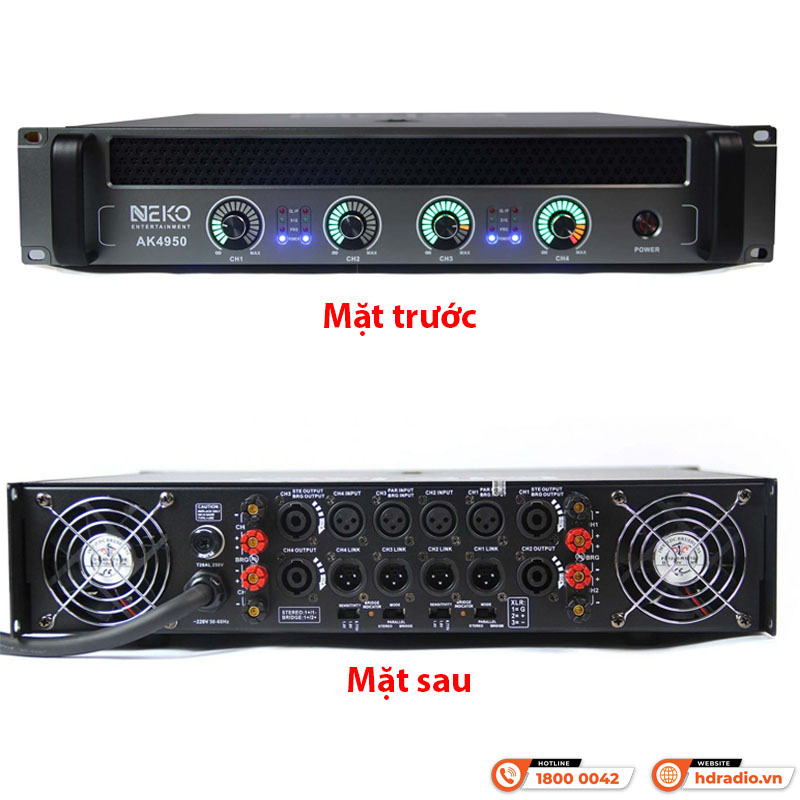 Cục đẩy công suất Neko AK4950
