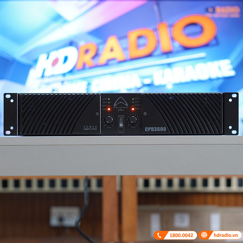 Cục công suất Wharfedale CPD3600, 870W x 2 Kênh-1
