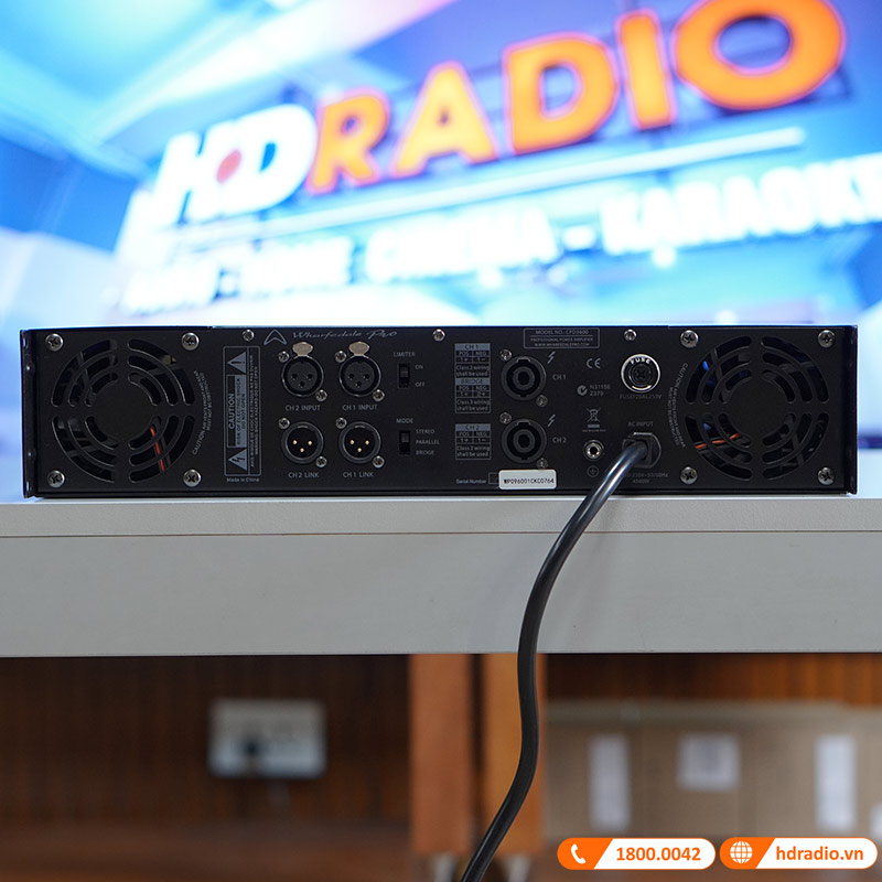 Cục công suất Wharfedale CPD3600, 870W x 2 Kênh-3