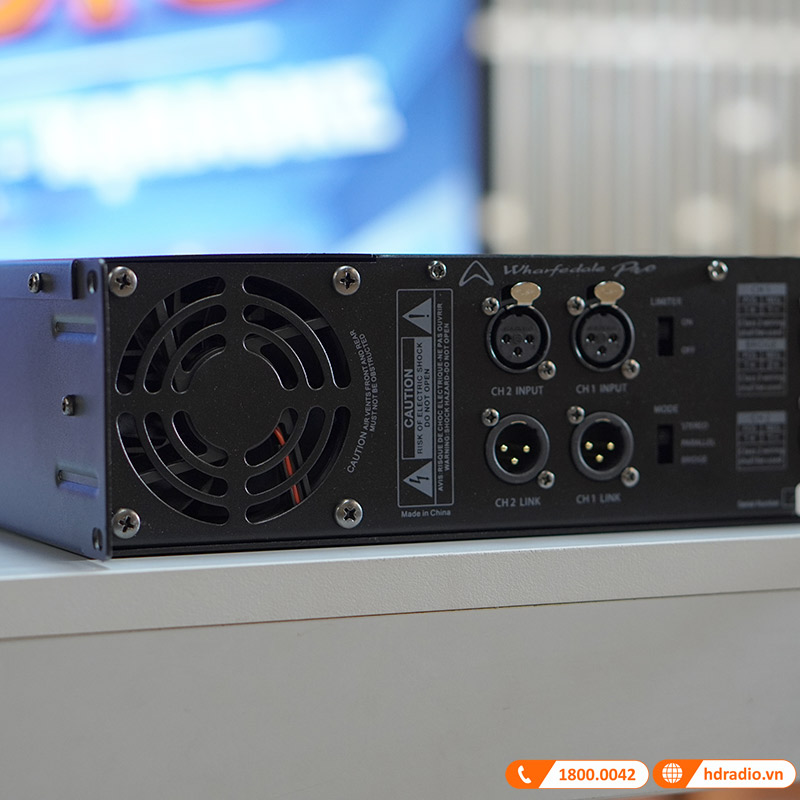 Cục công suất Wharfedale CPD3600, 870W x 2 Kênh-4