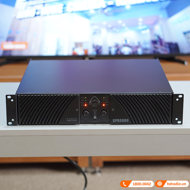 Cục công suất Wharfedale CPD3600, 870W x 2 Kênh-7