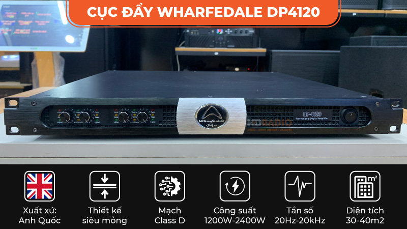 Cục đẩy Wharfedale DP 4120