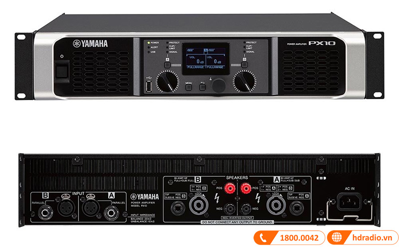 Công suất Yamaha PX10