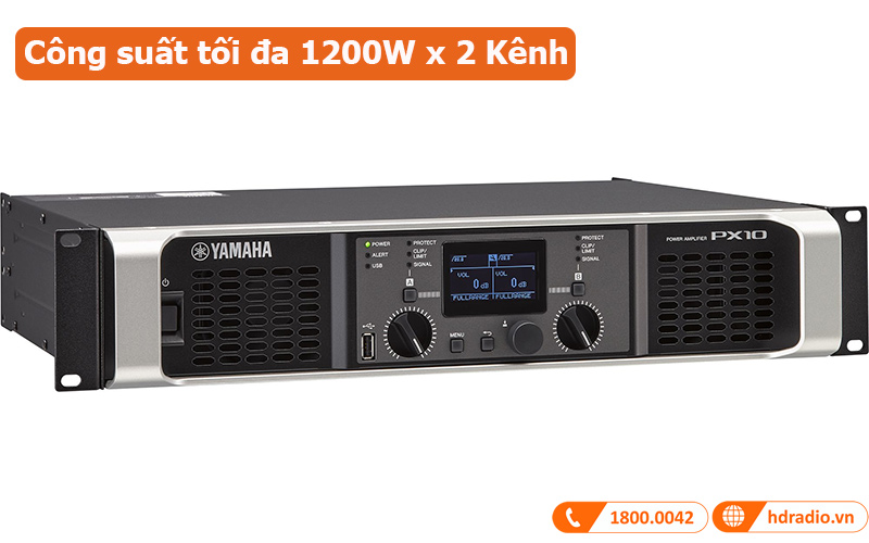 Công suất Yamaha PX10 công suất