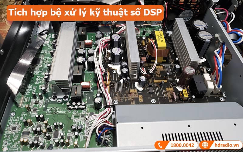 Công suất Yamaha PX10 bộ xử lý DSP