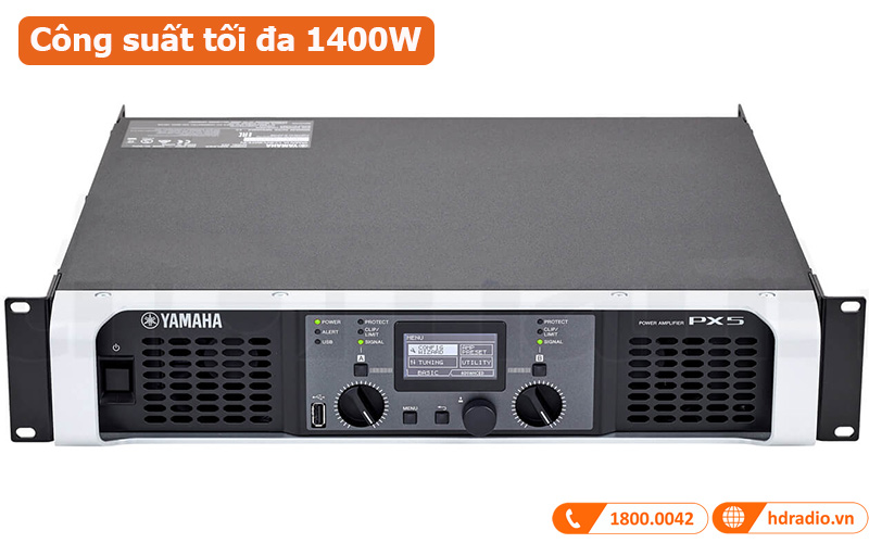 Cục đẩy Yamaha PX5 công suất mạng mẽ