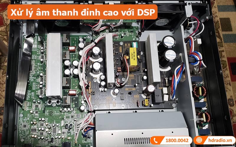 Công suất Yamaha PX8 trang bị bộ xử lý DSP
