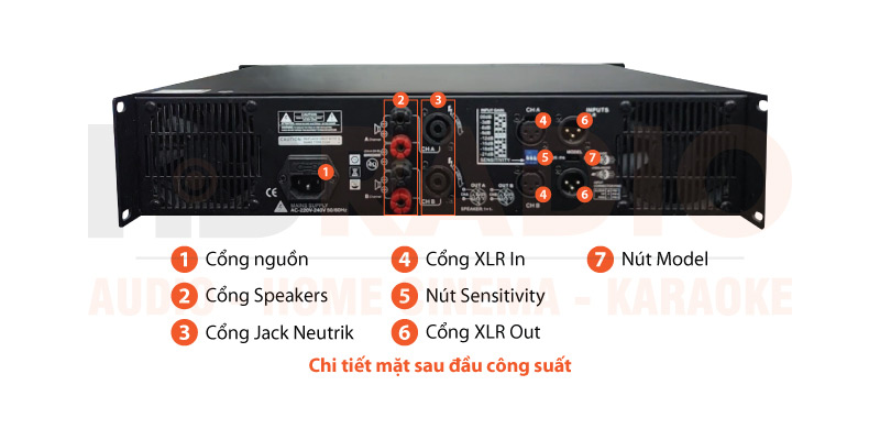 Đẩy công suất AM DH450