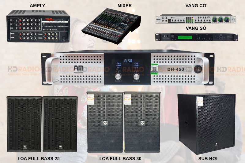 Đẩy công suất AM DH450