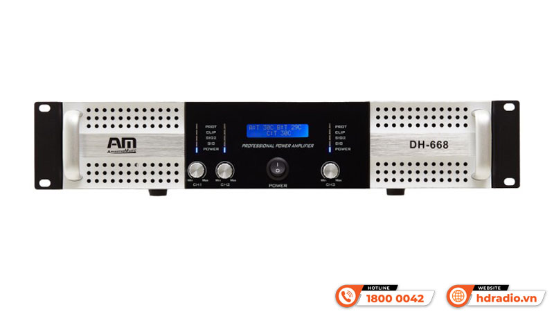 Hoạt động Đẩy công suất AM DH668
