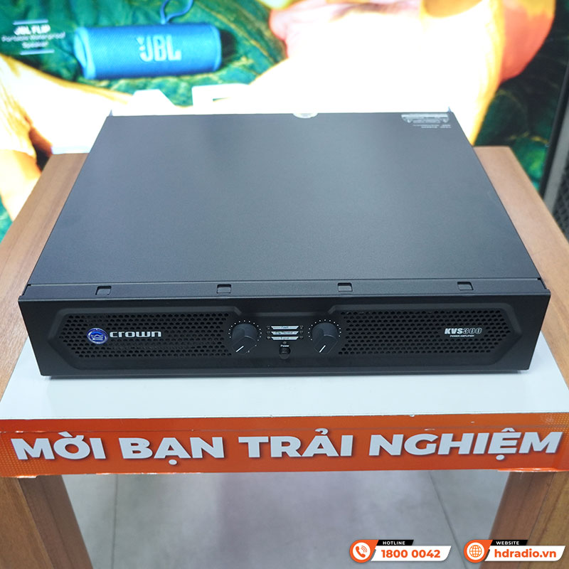 Cục đẩy công suất Crown KVS300, Công Suất 300W x 2 Kênh ở 8 ohm-2