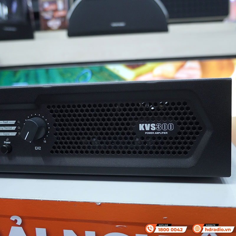 Cục đẩy công suất Crown KVS300, Công Suất 300W x 2 Kênh ở 8 ohm-3