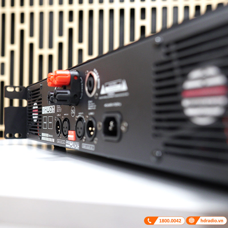 Cục công suất JKAudio H2400, 400W x 2 Kênh, Class H-7