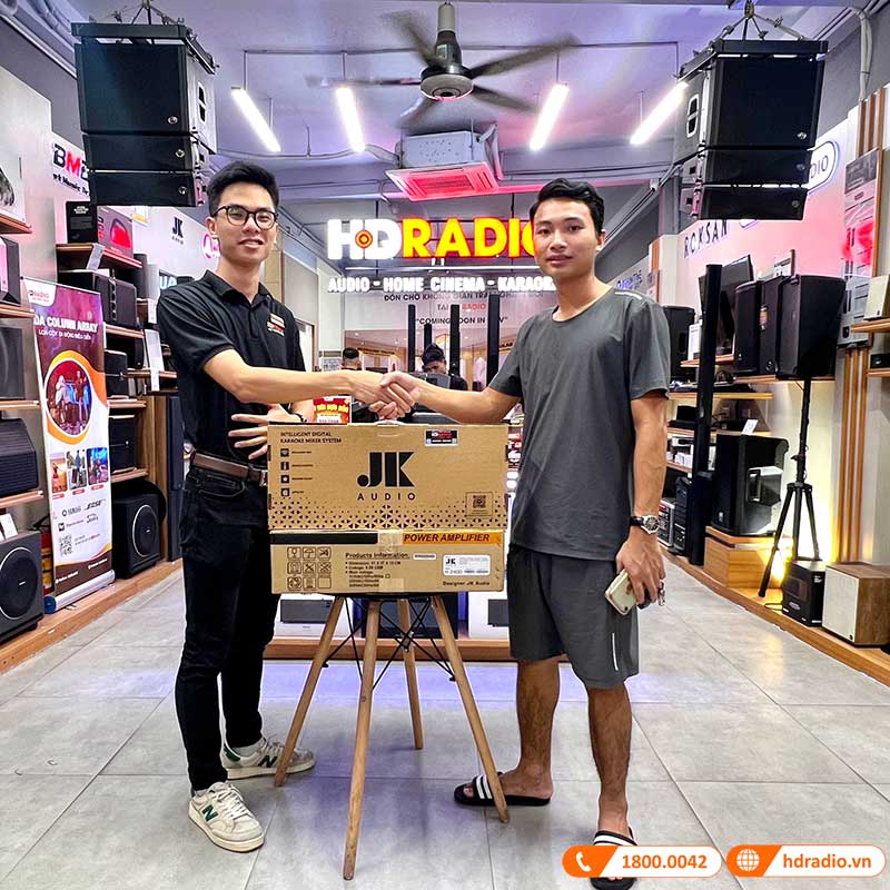 Cục công suất JKAudio H2400, 400W x 2 Kênh, Class H-8