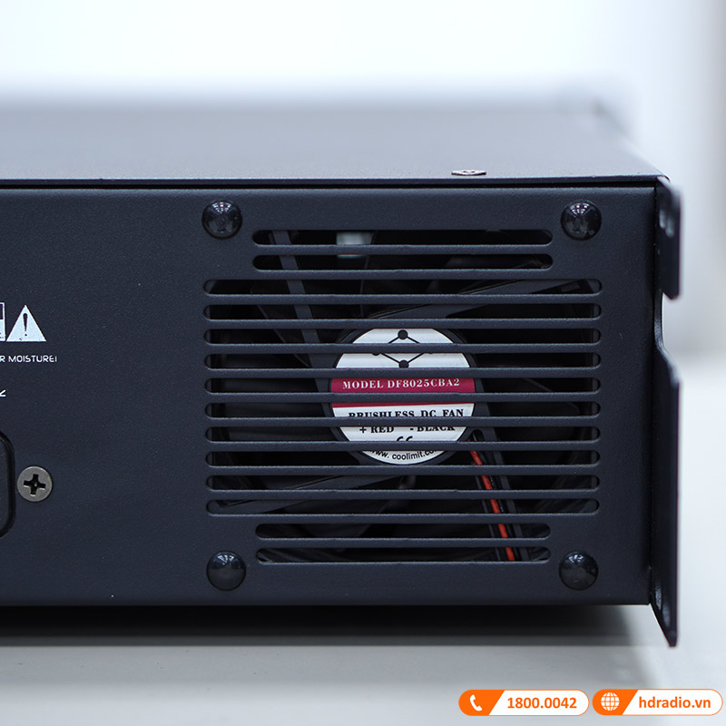 Cục công suất JKAudio H2600, Công suất 600W x 2 Kênh, Mạch Công suất Class H-9