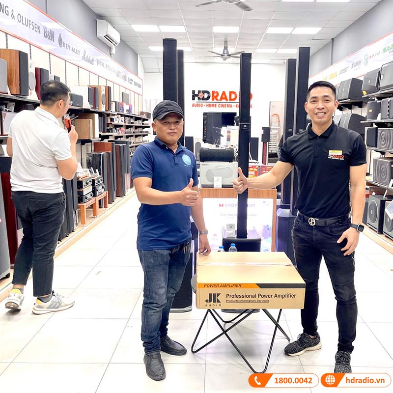 Cục công suất JKAudio H4600, 600W x 4 Kênh, Class H-1