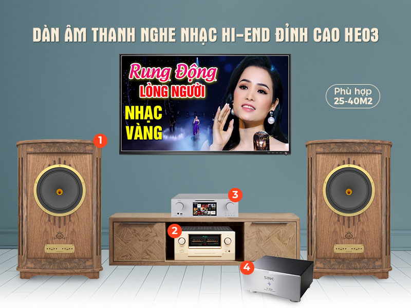 Dàn âm thanh Hi-End HE03