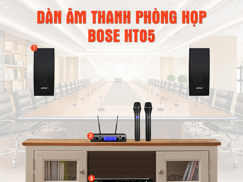 Dàn âm thanh phòng họp Bose HT05