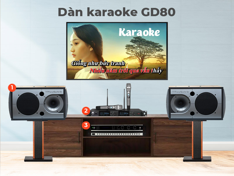 Dàn karaoke GD80