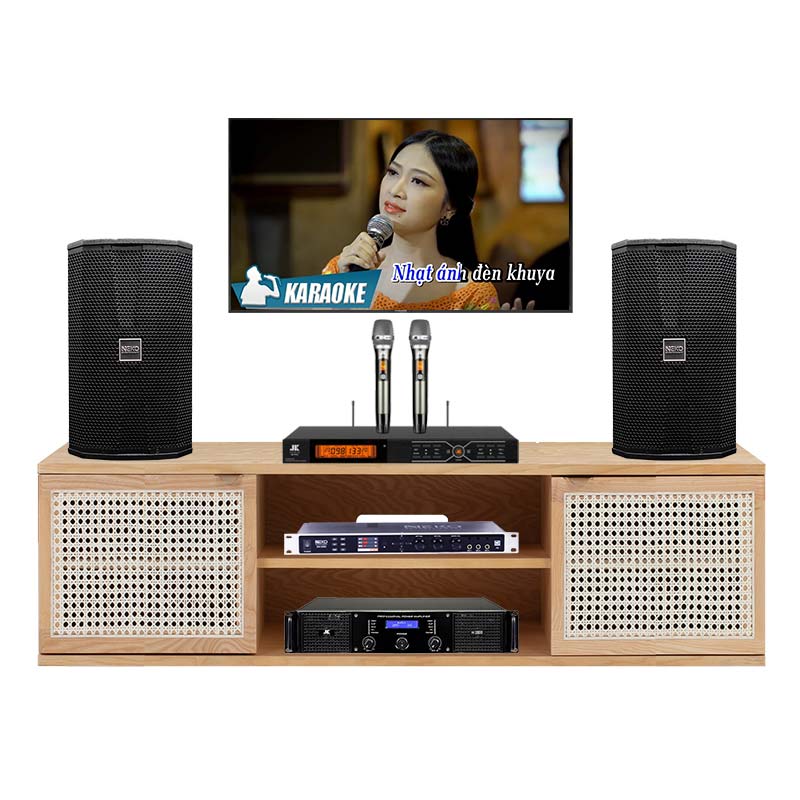 Dàn karaoke gia đình GD87 (Neko NX10, JKAudio H2600, Neko DK1000, JKAudio B3 Pro)