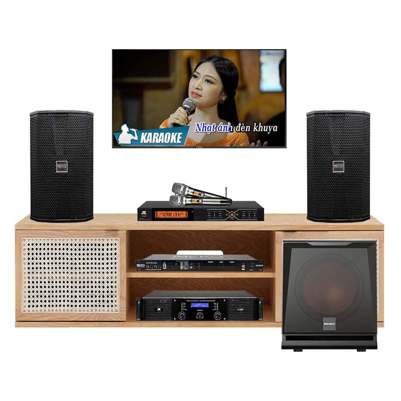Dàn Karaoke gia đình GD88 (Neko NX10, NEKO DK2000, JKAudio H2600, Sub Paramax  D30, JKAudio B3 Pro)