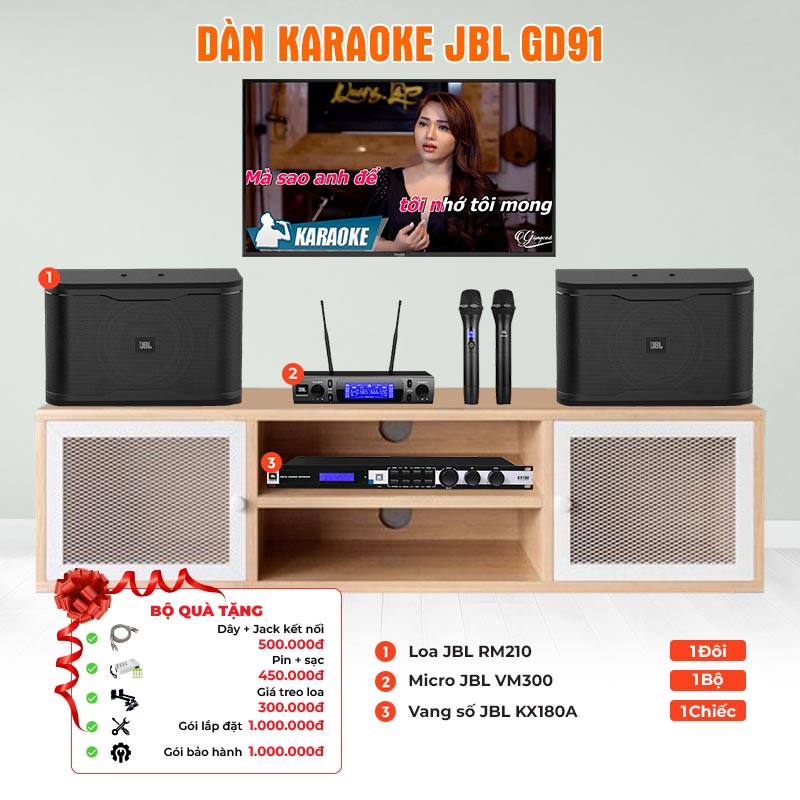 Dàn karaoke JBL GD91