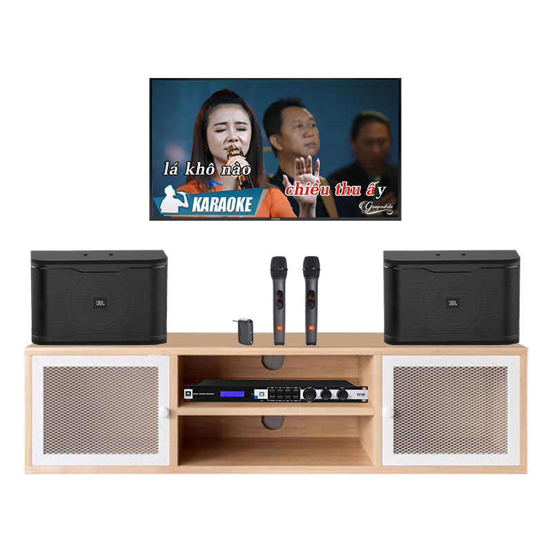Dàn Karaoke JBL GD92 Karaoke Box, Music Box, chung cư giá rẻ (JBL RM210, JBL KX180A, JBL Wireless)