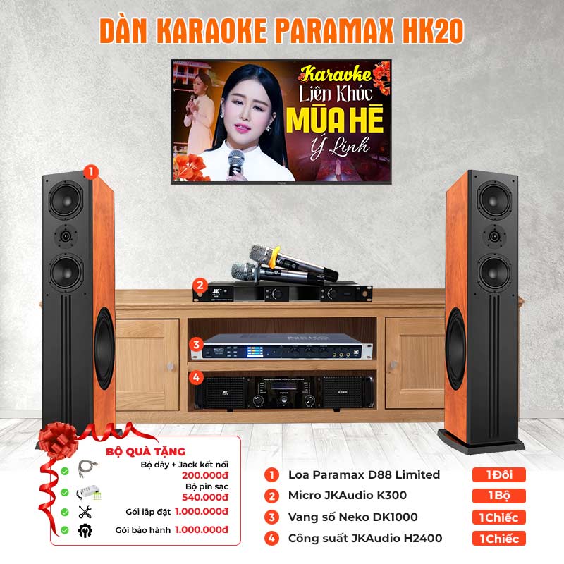 Dàn karaoke Paramax HK20
