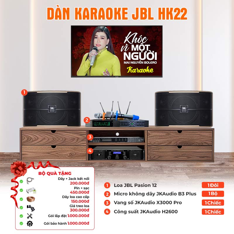 Dàn karaoke JBL HK22