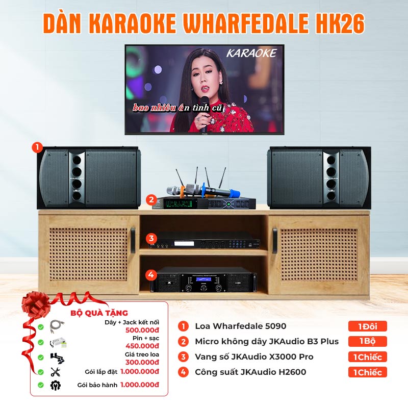 Dàn karaoke Wharfedale HK26
